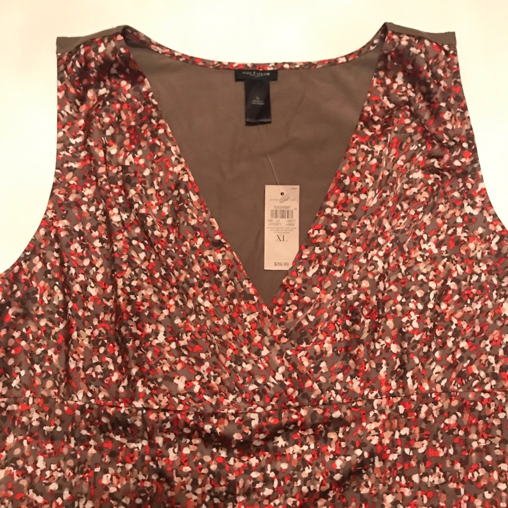 NWT Ann Taylor sleeveless shell top